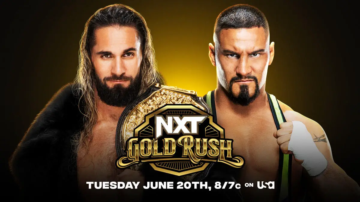 Bron Breakker has challenged Seth Rollins for the WWE World Heavyweight Championship at NXT Gold Rush