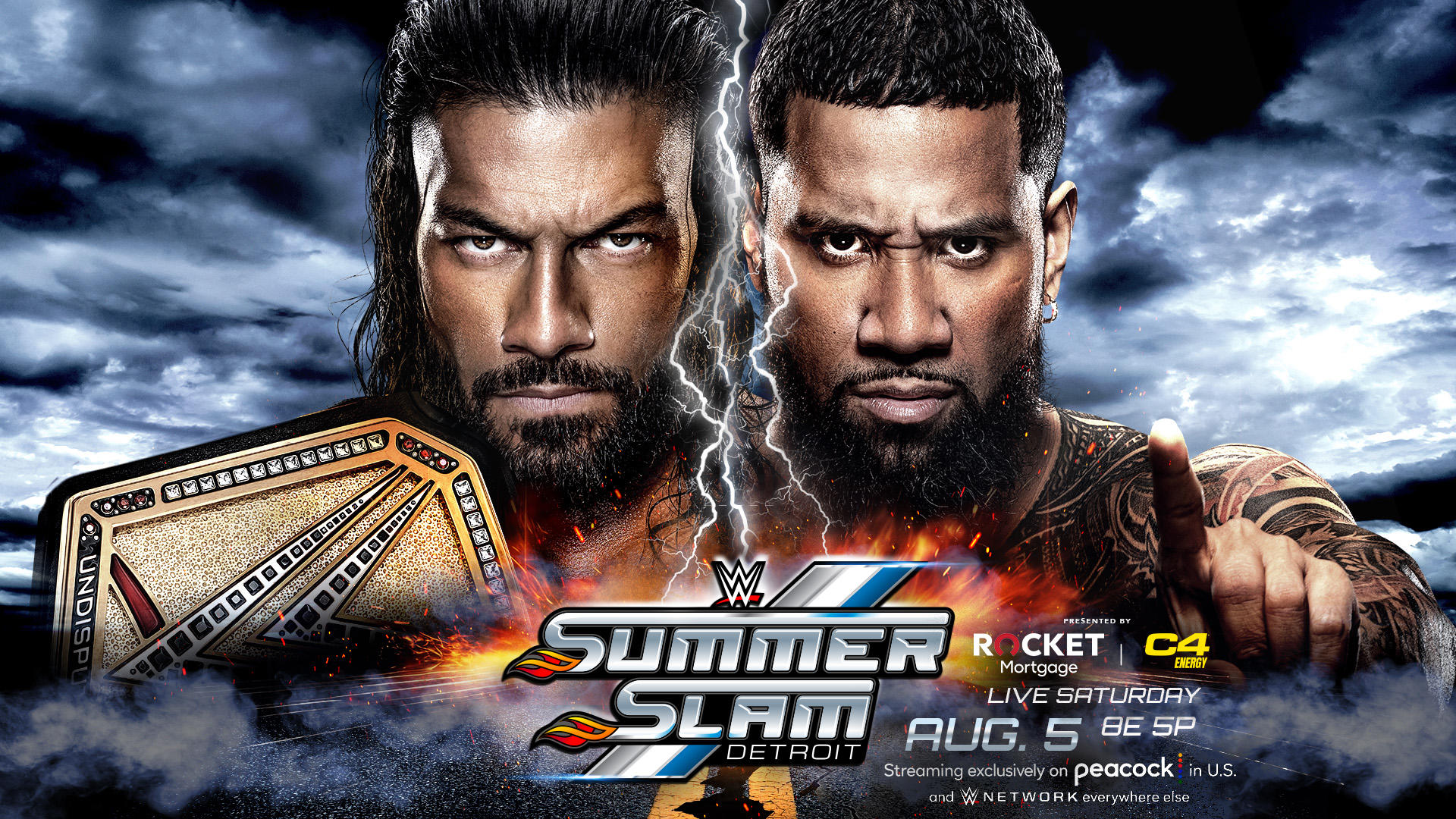 Roman Reigns vs Jey Uso at SummerSlam
