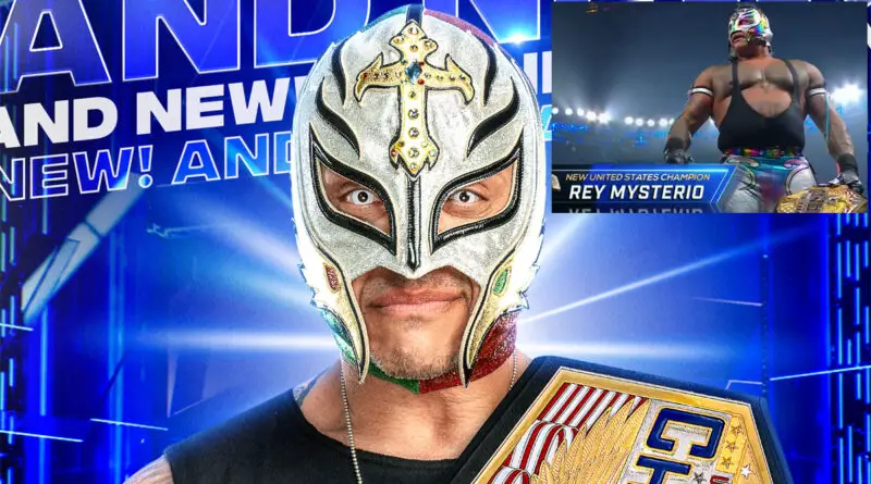 Rey Mysterio is the new WWE United States Champion