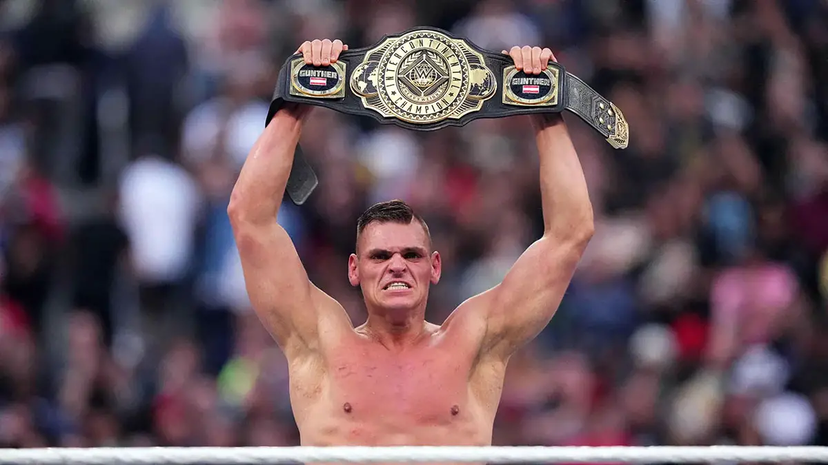 Gunther is the longest reigning WWE Intercontinental Champion