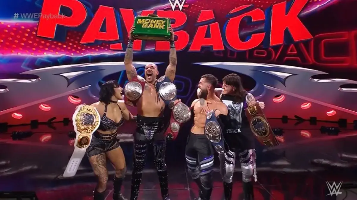 The Judgment Day (Damien Priest & Finn Balor) win the WWE Tag Team titles