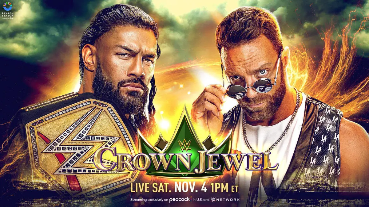 Roman Reigns vs LA Knight Crown Jewel 2023