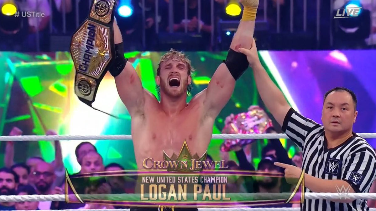 Logan Paul is the new WWE United States Champion
