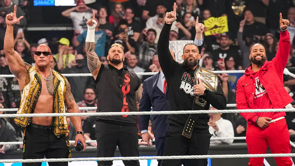 Dwayne The Rock Johnson and Roman Reigns have aligned on WWE to form a dominant bloodline