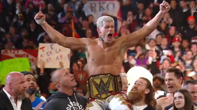 Cody Rhodes defeated Roman Reigns at Night 2 of WrestleMania 40