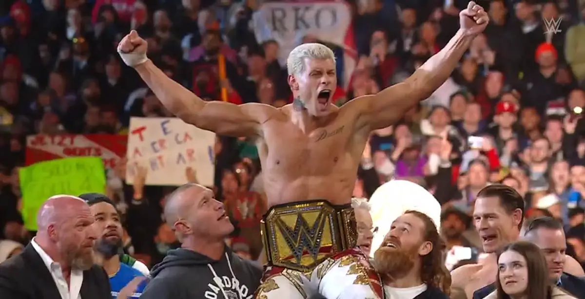 Cody Rhodes defeated Roman Reigns at Night 2 of WrestleMania 40