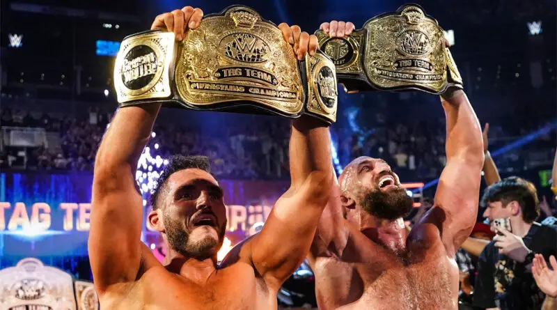 #DIY won the WWE Tag Team Titles in Toronto