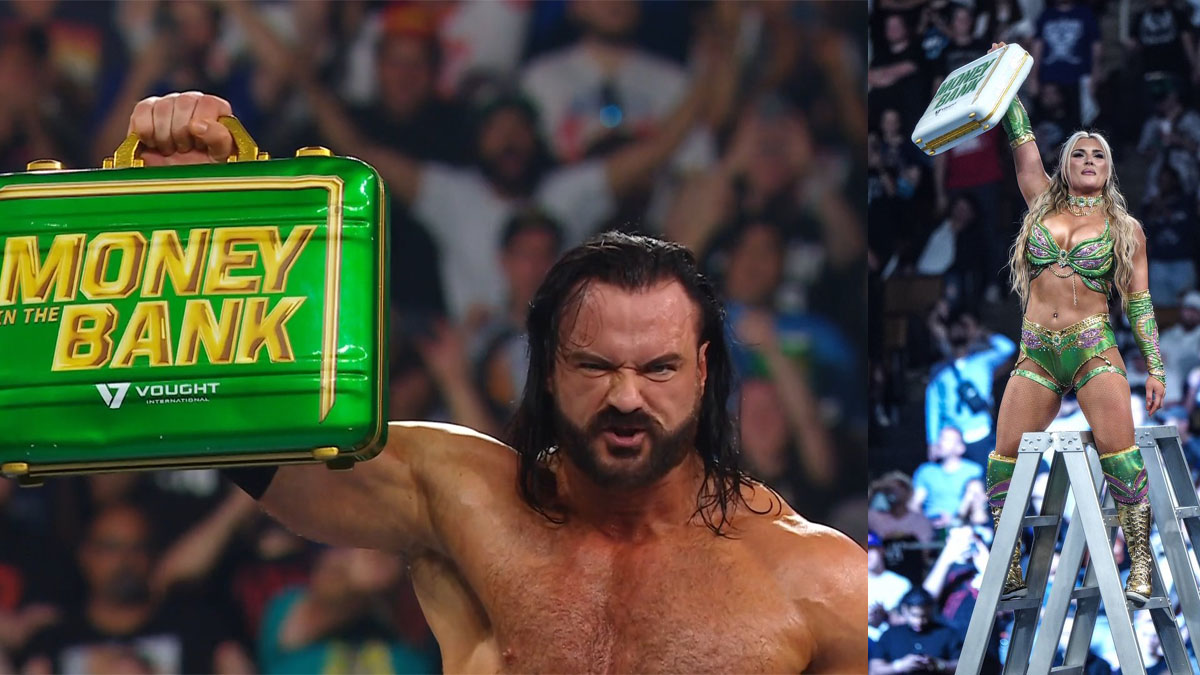 Drew Mcintyre and Tiffany Stratton won their respective Money in the Bank 2024 matches