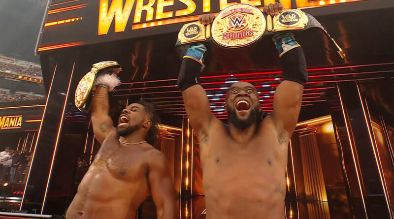 The New Day defeated The Viking Raiders at WrestleMania 41