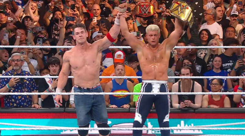 JOHN CENA & CODY RHODES AT SUMMERSLAM 2025