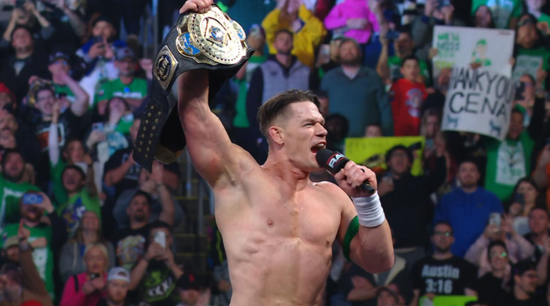 John Cena wins the Intercontinental Championship