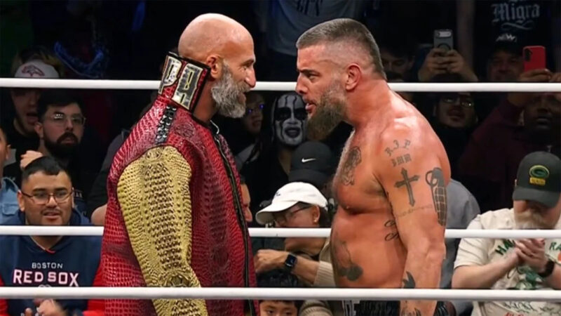 Tommaso Ciampa answered long time rival Mark Briscoe's open challenge on AEW tonight.