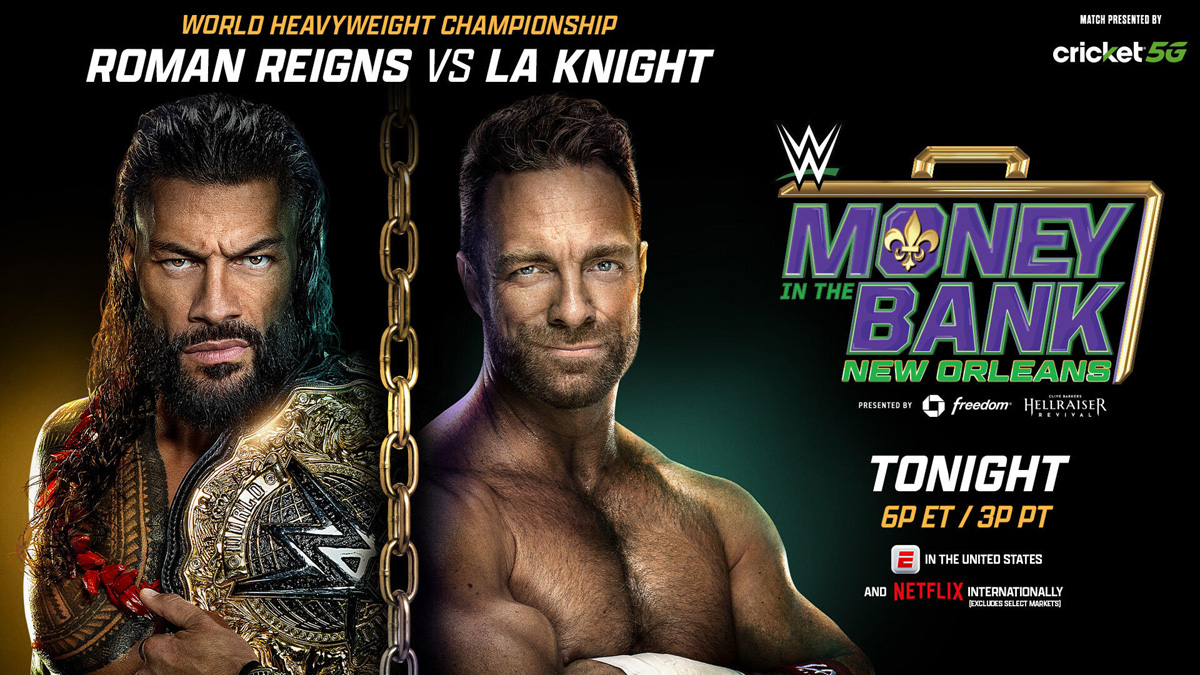 WWE MONEY IN THE BANK 2026 NEW ORLEANS